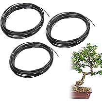Amazon | latikaly 盆栽用 針金 園芸用アルミ線 3個セット 1mm/1.5mm